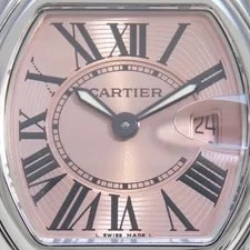 With Cartier Roadster SM W62017V3 SS Pink Quartz 40802166872 A la M 3