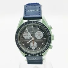 Omega — Omega X Swatch 39mm Greens X Blue 4251510 — Watch — resale