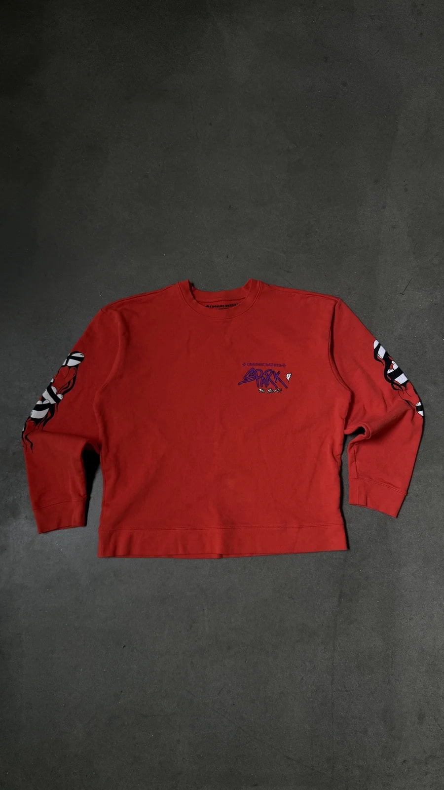 Chrome Hearts — ! Hearts Matty Boy Sadistic Lipstick L/S T-shirt — streetwear — resale