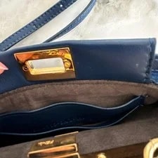 Fendi Micro Peekaboo Mouton Crossbody EX 3