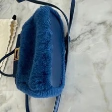 Fendi Micro Peekaboo Mouton Crossbody EX 4