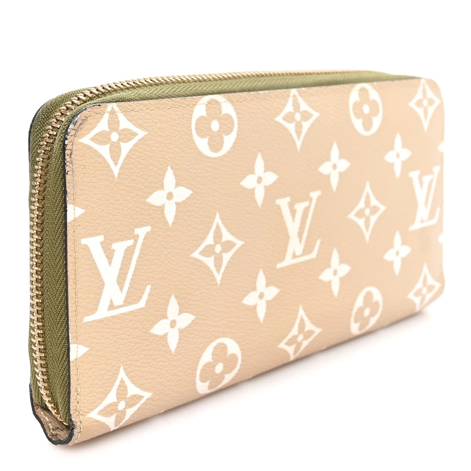Giant Zippy Wallet Kaki 3