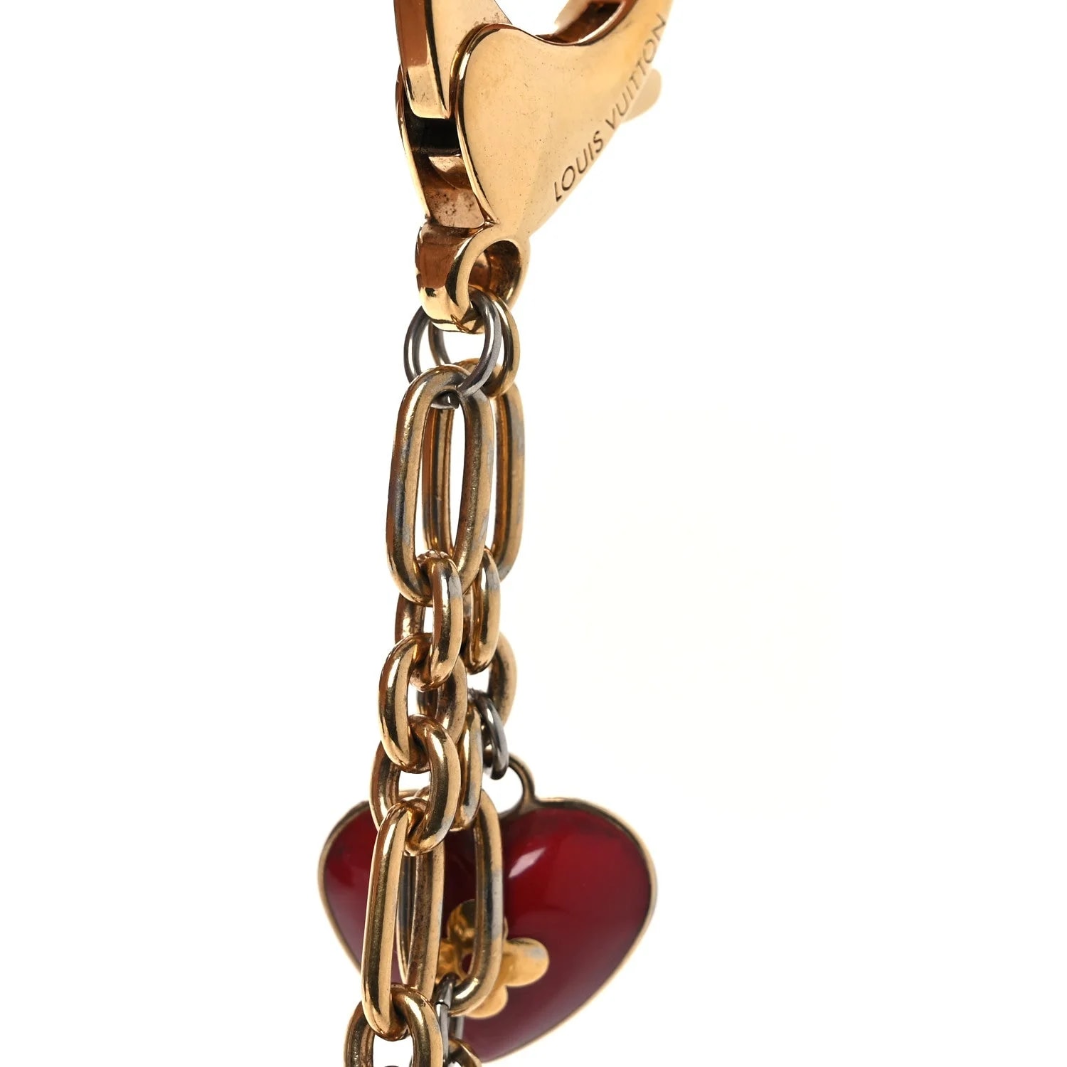 Coeurs Heart Bag Charm Key Holder 4