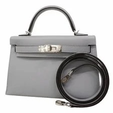 Hermès — Auth [6ea0103-g] Hermes Kelly 2 Madam Pantan Metal... — Handbag — resale