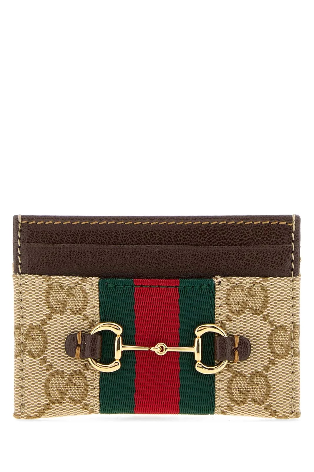 Gucci — Gucci With Web Stripe Card Case — Wallet — Handbag — resale