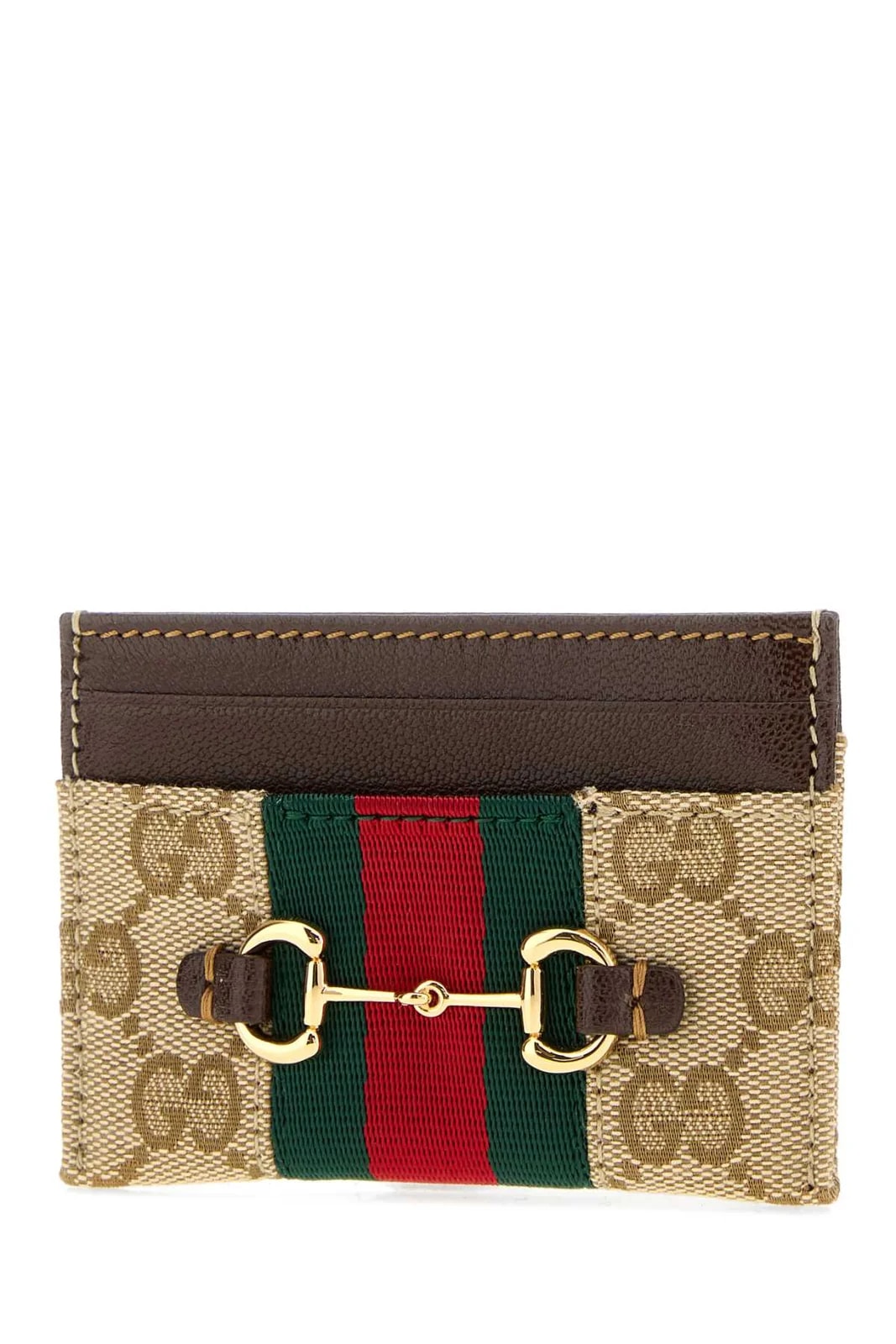 Gucci With Web Stripe Card Case — Wallet 2