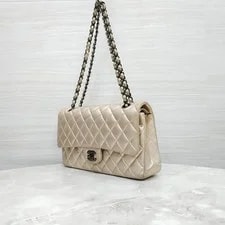 Chanel Classic Medium Flap Metallic 31 Series A01112 157594315 2