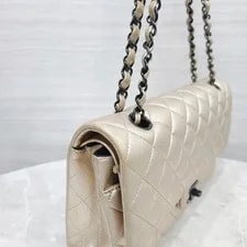 Chanel Classic Medium Flap Metallic 31 Series A01112 157594315 4