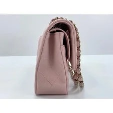Authentic Chanel Skin Matelasse Double Flap 4