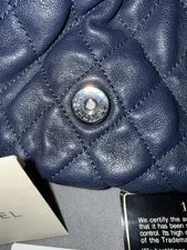 Authentic Chanel Bubble Flap HW 4