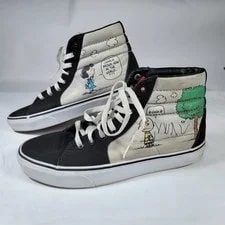 Vans — Vans Sk8-Hi Peanuts Charlie Kite Snoopy 8 — Sneaker — resale