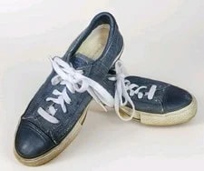 Converse — Converse John Varvatos Chucks All Star Distressed M5/W7 Low Top — Sneaker — resale