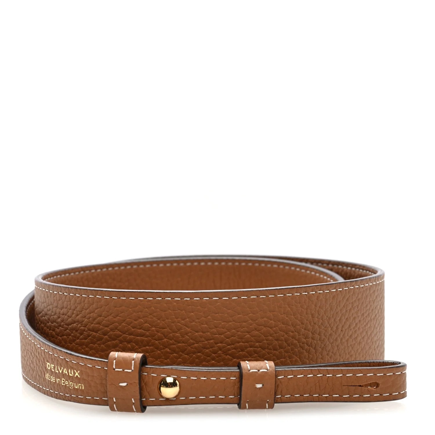 Delvaux — Grained Adjustable Strap — Accessory — resale