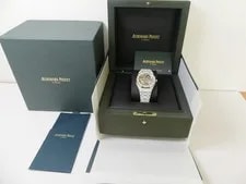 Audemars Piguet — Audemars Piguet 18k 15466BC.GG.1259BC.01 Double Balance Frosted Open Worked 37mm — Watch — resale
