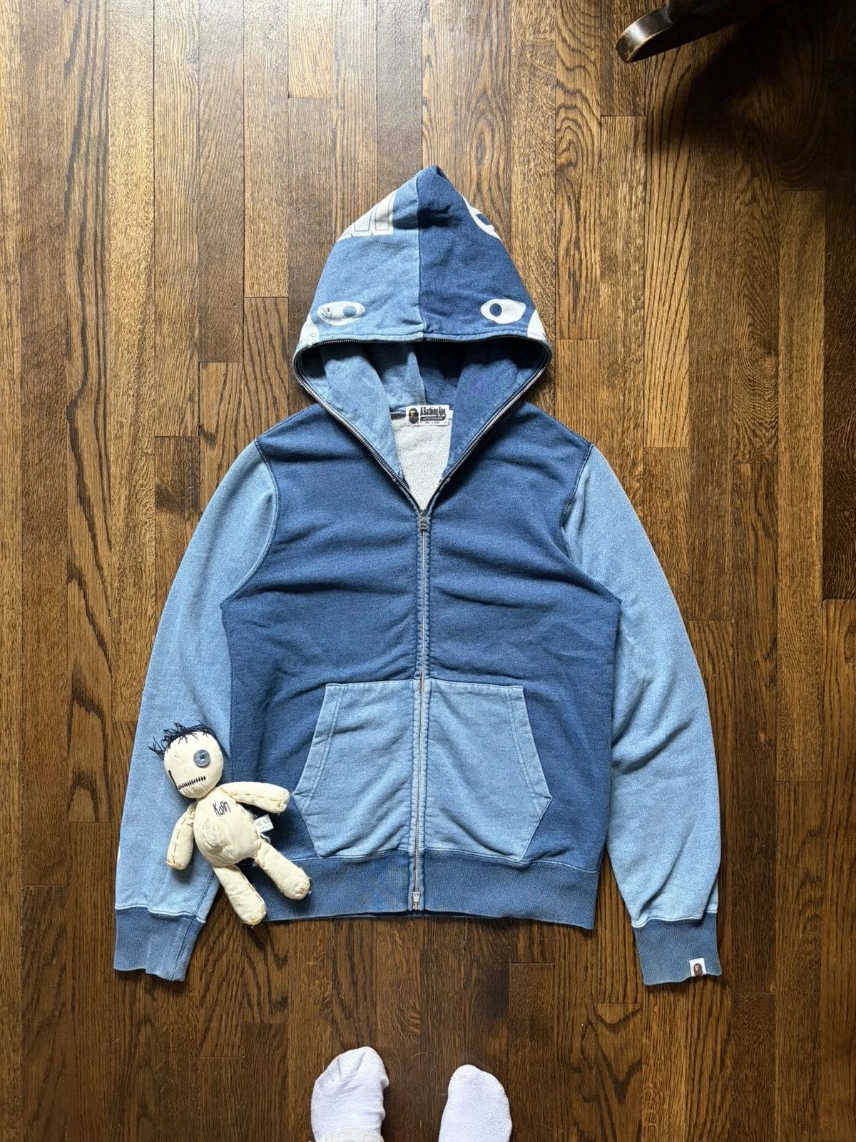 Bape Full Zip Shark Hoodie 2