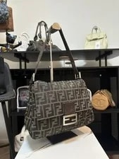 Fendi Khakhi Mamma Baguette 3