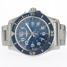 Breitling Superocean II 44 Blue Dial Stainless Steel Automatic A17392 2