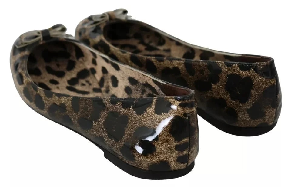 Dolce & Gabbana Leopard Ballerina 3