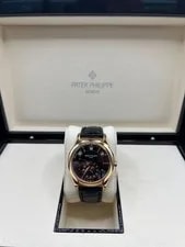 Patek Philippe Annual Calendar Rose Gold Black Dial 5205R-010 2