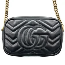 Gucci GG Marmont Mini Chain Blac 2