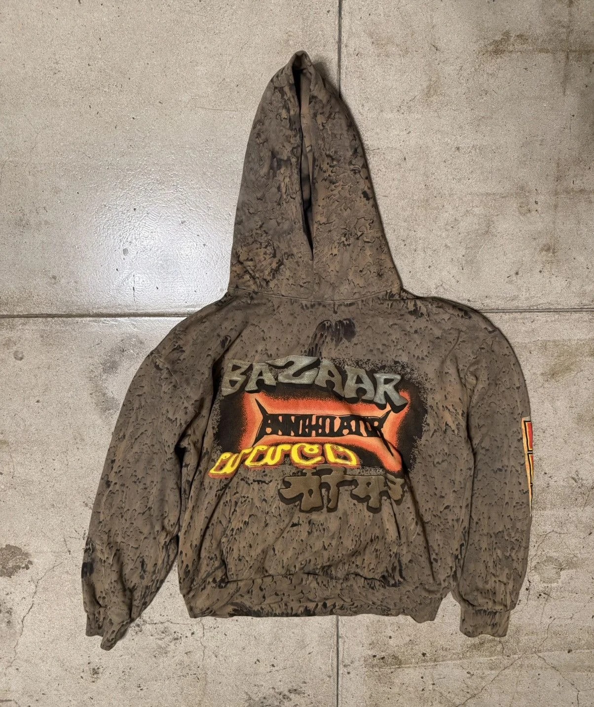 Travis Scott — X Cactus Plant Flea Market Cpfm Bazaar Hoodie — streetwear — resale