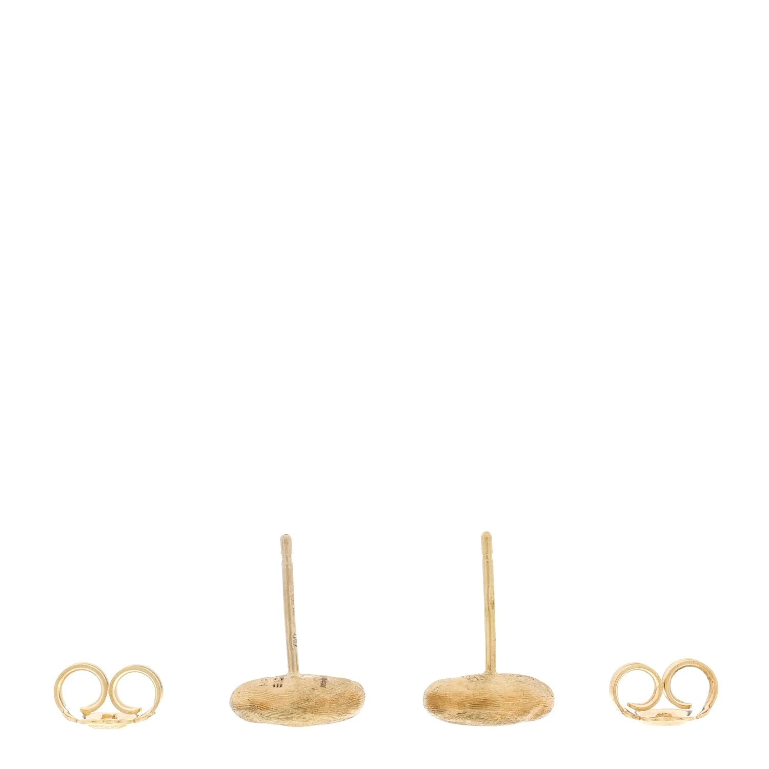 18K Yellow Gold Siviglia Stud 3