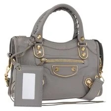 Balenciaga — Balenciaga Classic Metallic Edge Mini City 2way 390160 Auth 185404SAM — Handbag — resale