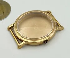 A Patek Philippe Dial and Case. 18k Gold. 3