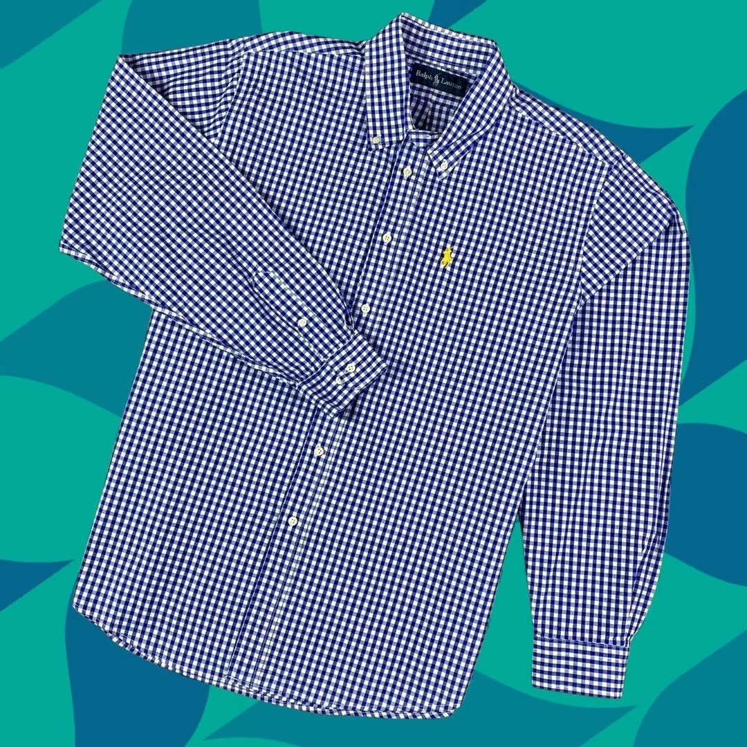 Polo Ralph Lauren — Polo Ralph Lauren Shirt Long Sleeve XL Cotton Button-Up —not Final> — streetwear — resale