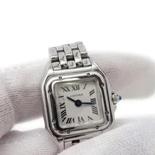 Cartier Panthere de Mini 18.5mm X 25mm Stainless Steel Silver Dial W... 4