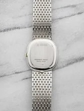 1980s Audemars Piguet Ellipse 18K WG Diamond Pave Etched Sun Manual 29mm 3