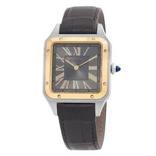 Cartier Santos-Dumon Quartz Grey Dial W2SA0036