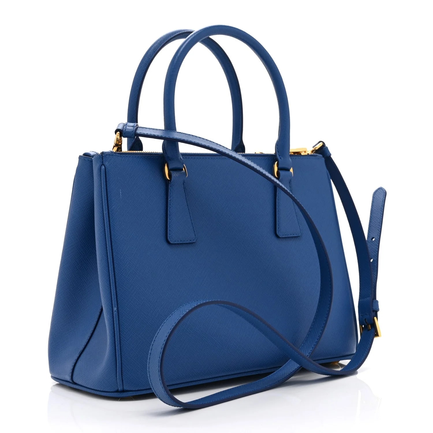 Lux Small Galleria Double Zip Bluette 3
