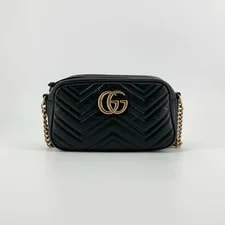 Gucci — Gucci I GG Marmont Double G Logo Chain Strap 447632 — Handbag — resale