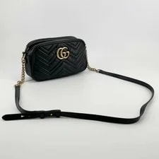 Gucci I GG Marmont Double G Logo Chain Strap 447632 2