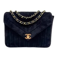 Chanel — Chanel Envelope Flap 1991-1994 Chevron — Handbag — resale