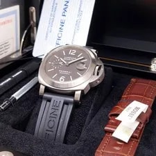 Panerai 44mm Titanium Automatic Tobacco Brown Dial Luminor Marina PAM00240 3