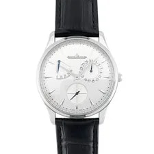 Jaeger-LeCoultre — Jaeger-LeCoultre Master Ultra Thin Reserve de Marche Ref. Q1378420, Complete Set — Watch — resale