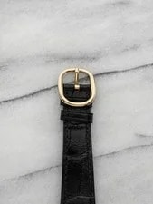 1970s Patek Philippe Ellipse 3788 18k Yellow Gold Blue Dial Quartz 28mm 4