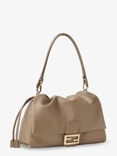 Fendi $4300 Baguette Soft Large Dove New & 3
