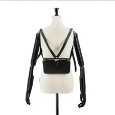 Prada Triangle Logo Backpack Mini 2VZ038 2
