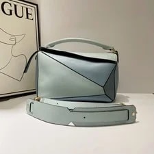 Loewe — Auth Loewe Puzzle Multitone Top Handle Crossbody — Handbag — resale