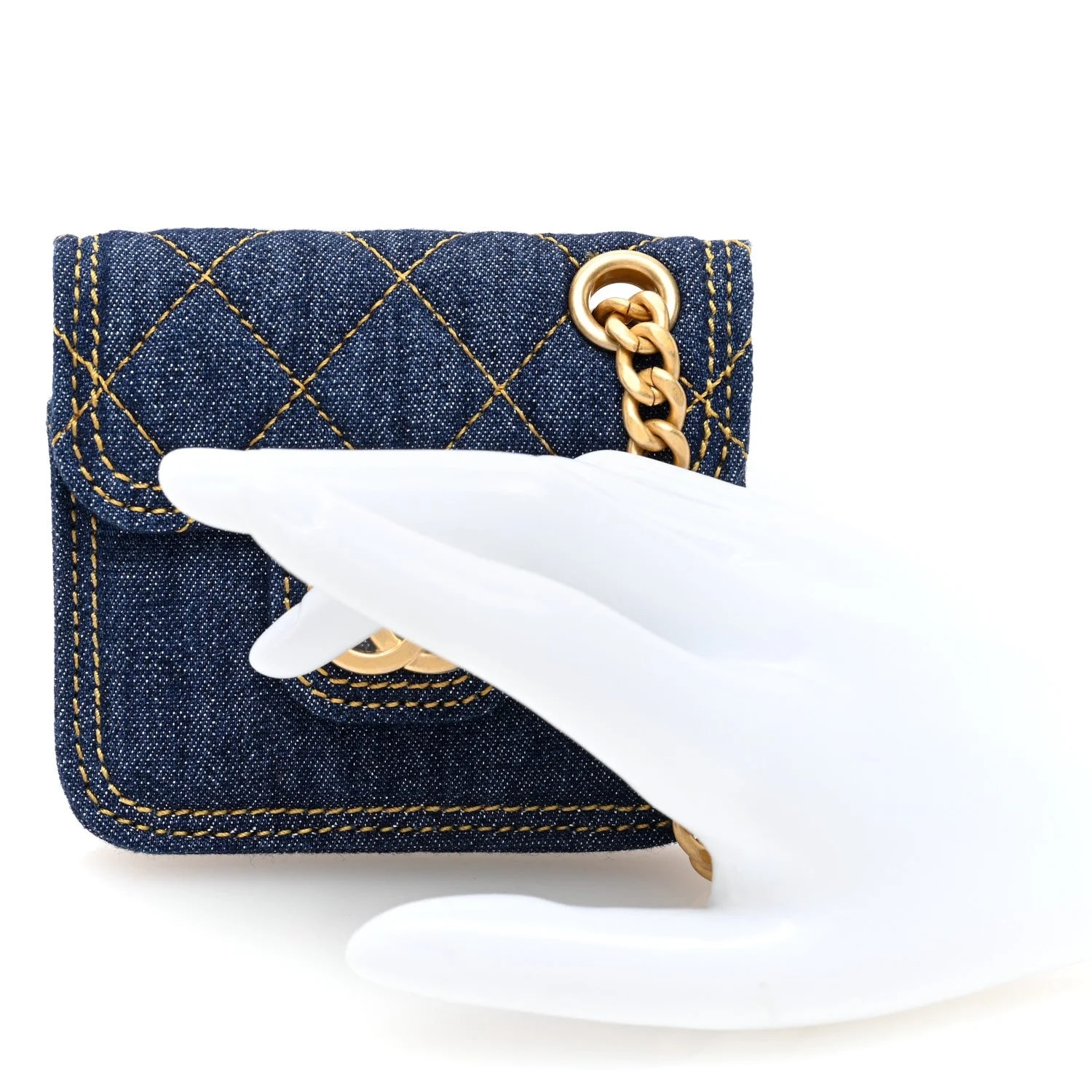 Double You Flap Bag Charm 2