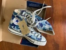 Converse — Converse A Bathing Ape X Chuck Taylor All Star Hi Camo — Sneaker — resale