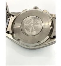 Seiko Astron GPS Solar 8X53-0AB0-2 Dual-Time Navy Dial Titanium/SS 3