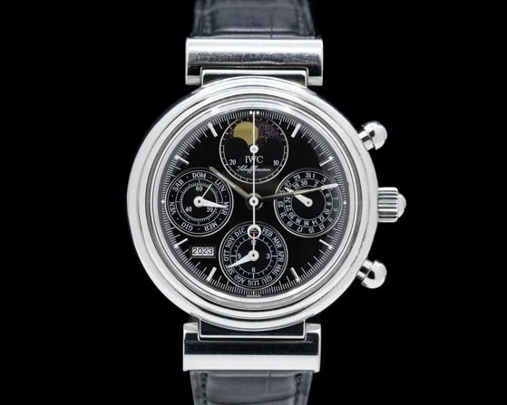 Worldofluxuryus — IWC Da Vinci Perpetual Chronograph Stainless Steel ’s — Watch — resale