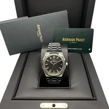 Audemars Piguet — Audemars Piguet Royal Oak 41mm Steel Black Dial 15500ST.OO.1220ST.03 — Watch — resale