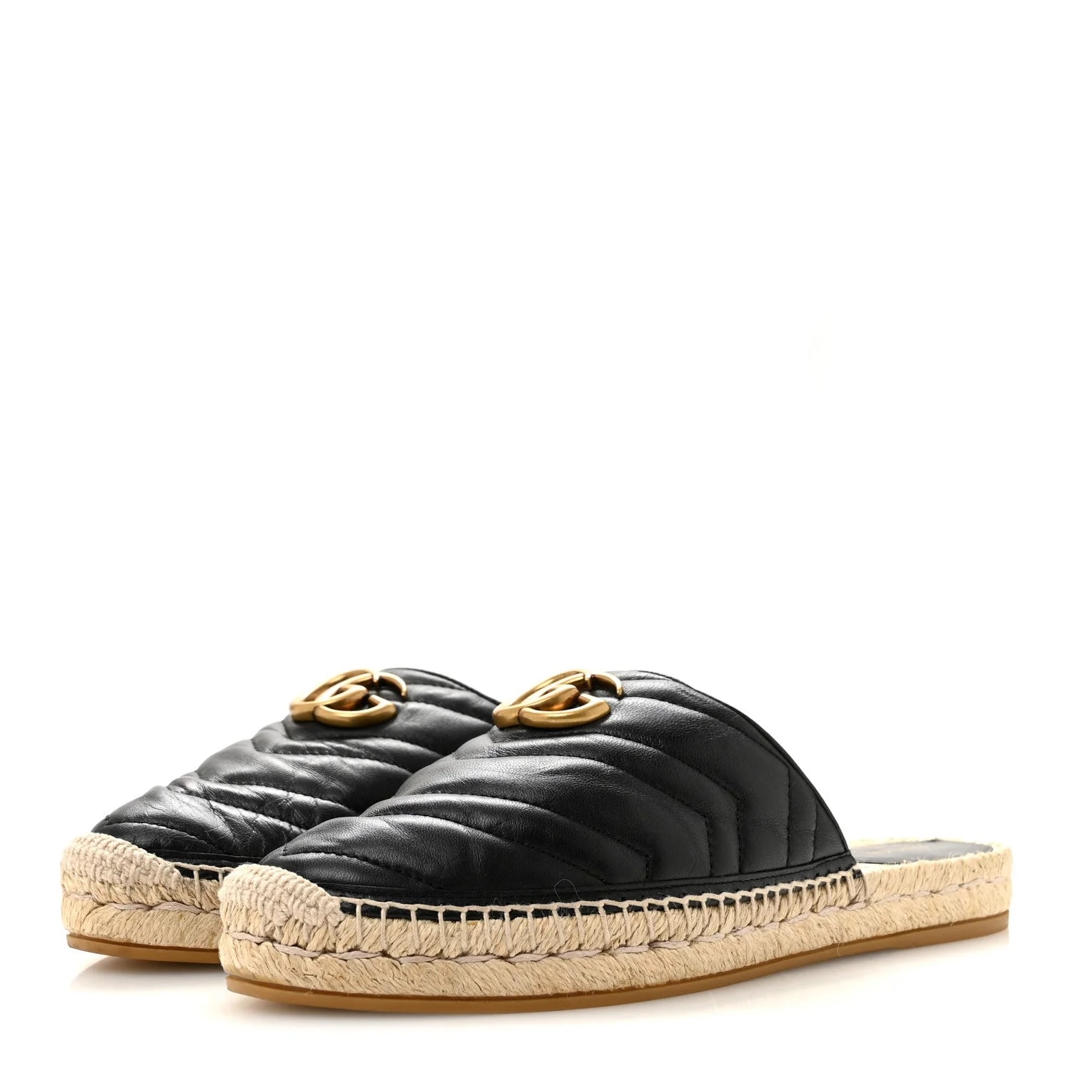 Matelasse GG Marmont Espadrille Slippers 39 4