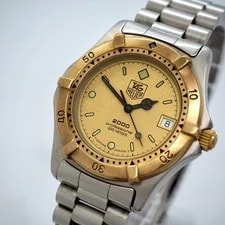 Tag Heuer — TAG Heuer Professional 2000 Gold Working — Watch — resale