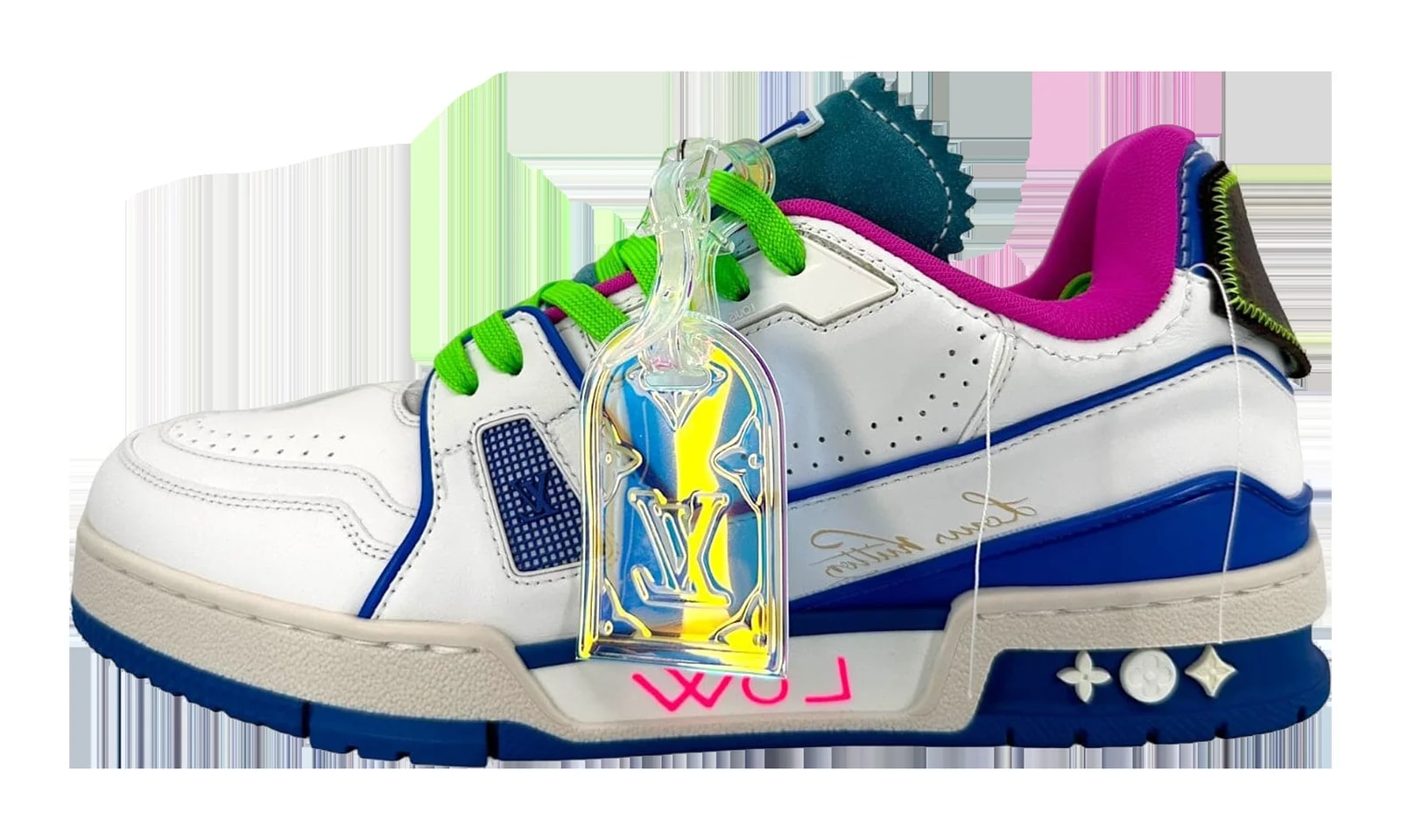 Louis Vuitton — Low "Virgil - Neon " — Sneaker — resale